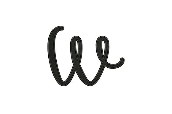 Alphabet W: Elegant Lettering for Small Business Branding