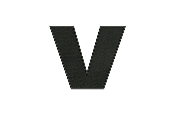 Letter V: A Thoughtful Embroidery Choice for Personalized Gifts