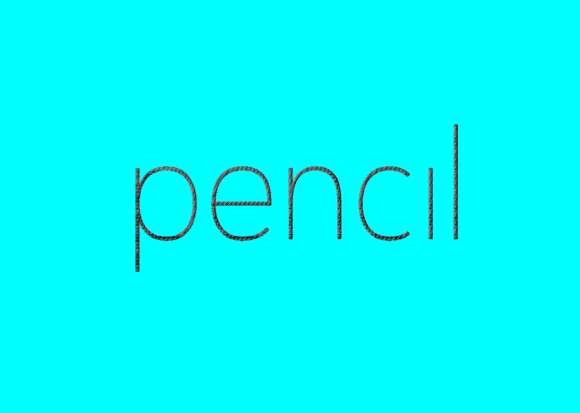 Pencil: A Delightfully Minimal Back-to-School Embroidery Design